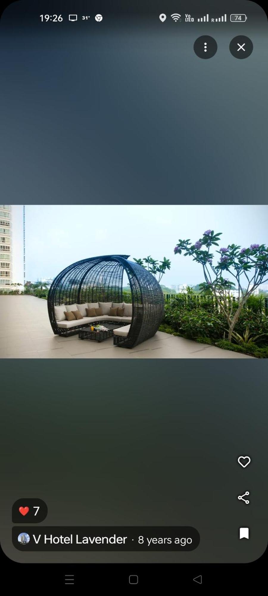 V Hotel Lavender Singapore Exterior photo